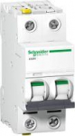 Schneider A9F05216 Grandinės pertraukiklis 2P D 16A 6kA AC iC60N-D16-2 A9F05216