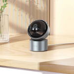 Vidinė kamera Hoco, reguliuojama dviem plok&scaron;tumomis, 3MP Full HD D5 sidabrinis