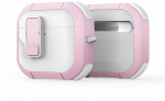 DUX DUCIS PECP - TPU+PC apsauginis dėklas, skirtas AirPods 4 baltas rožinis