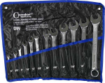 Kombinuotų veržliarakčių komplektas Condor Werkzeug C0035/12TZ; 1/4'' - 15/16''; 12 vnt.