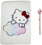 Cyp Brands Hello Kitty pliu&scaron;inis bloknotas ir pie&scaron;tuko rinkinys