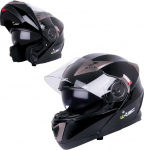 Apverčiamas motociklininko &scaron;almas W-TEC Pezzon