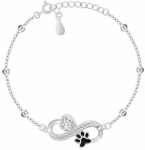 Brilio Silver Originali Infinity sidabrinė apyrankė BRC212W