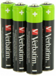 Verbatim Baterija NiMH AAA 950mAh Premium HR03 4pcs juodas 49514