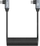 SmallRig 4793 USB-C kampuotas į USB-C kampuotą spiralinis duomenų kabelis