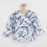 Kūdikių medvilniniai naktiniai mar&scaron;kiniai Nicol Dolphin, dydis 56 (0-3m), 56 (0-3m)