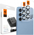 Spigen Optik Pro GLAS.TR EZ FIT 2-pack Camera Cover for Samsung Galaxy S25+ - juodos spalvos