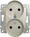 Kos Elektro System 510347 VENA Lizdas double su/u su su dengiančiais kremas 510347