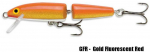 Vobleris Rapala Jointed Floating J11GFR Gold Fluorescent Raudona 11,0 cm, 9 g