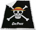 Toei Animation One Piece coral sherpa blanket