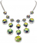 Diamond Sky Jewelry Kaklo papuo&scaron;alas moterims DiamondSky &bdquo;Vortex III&ldquo; su Swarovski kristalais