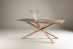 Venture Design Valgomojo stalas, Piazza, 90x180 cm, Mokos spalvos