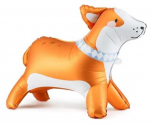 PartyDeco Stoj&scaron;cy balon fol.Corgi 88x70cm mix 64690