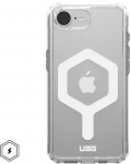 UAG Urban Armor Gear dėklas PLYO suderinamas su MagSafe, skirtas IPHONE 16e ice/baltas