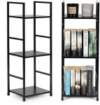 Modernhome Moderni lentyna, metalinis rėmas, LOFT, juoda