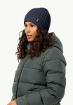 JackWolfskin Žieminė kepurė Jack Wolfskin Rib Knit | tamsiai mėlyna
