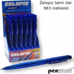 Teka Gel Pen Semi Gel Mėlyna (24 vnt.)