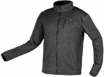 Bluza, OUTDOOR džemperis su užtrauktuku, pikė, pilkas, XL dydis