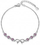 Moiss Sidabrinė apyrankė su lankeliu B0000885