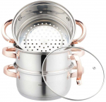 Garų puodų rinkinys KLAUSBERG KB-7726, 18 cm, 4 dalių