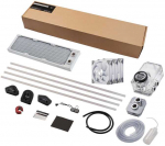 PHANTEKS Glacier EZ-Fit 360 D30-KIT, Vanduo Cooling Kit &ndash; Baltas