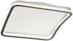 Lubinis &scaron;viestuvas 62W LED plafonas JOLIE, juodos/baltos sp., 3000/4000/6000K, dimeriuojamas
