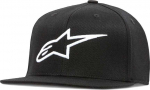 Alpinestars Kepurė su snapeliu ALPINESTARS AGELESS FLATBILL HAT, Juodas/Baltas Rozmiar: S/M