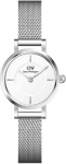 Moteri&scaron;kas laikrodis DANIEL WELLINGTON Petite Mini Stainless Steel 19mm DW00100746 + BOX (zw523a)