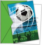 Globos Europe Bv GoDan futbolo sirgalių kvietimai 6vnt.