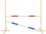 Super Hobby Horse &Scaron;uolių kliūtis hobby horse raudona ir mėlyna 120 cm