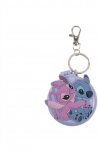Peers Hardy Disney Stitch & Angel Keychain brush and mirror