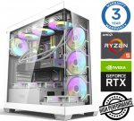 Stacionarus kompiuteris INTOP Ryzen 5 7500F 16GB DDR5 1TB SSD M.2 NVME RTX5070 12GB no-OS (RW42830NS)