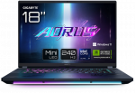 Ne&scaron;iojamas kompiuteris Gigabyte AORUS MASTER 18 | 18" QHD+ MiniLED 240 Hz ekranas, Intel Core Ultra 9 275HX, 32 GB RAM, 2 TB SSD, NVIDIA GeForce RTX 5080, Windows 11 Pro