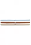 Puma Galvos Juosta AT Sportbands Womens (3pcs) Kreminis Mėlyna Brown 053491 24