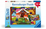 Ravensburger Dėlionė 2x12 vnt. - Pasakos