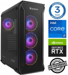 Stacionarus kompiuteris INTOP i7-12700F 16GB 1TB SSD M.2 NVME RTX5060Ti 16GB no-OS (RW44212NS)