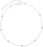 Sidabrinė grandinėlė ant kojos Brasco 57139