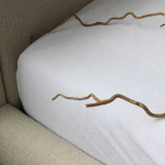 Comco Neper&scaron;lampama paklodė su guma, 90x200x25 cm