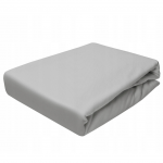 Trikotažinė paklodė su guma &Scaron;VIESIAI PILKA