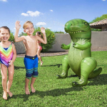 Pripučiamas vandens purk&scaron;tuvas BESTWAY DINOMITE, 9 x 79 x 122 cm