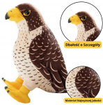 Lean Toys Pliu&scaron;inis žaislas sakalas 30 cm