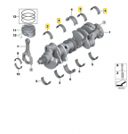 Bmw G30 G11 G12 G14 G15 G16 X5 G05 X6 G06 X7 G07 Originalus 11217933646
