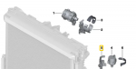 BMW Holder &Scaron;ilumne&scaron;io Elektrinis Siurblys 5 G30 7 G11 G12 8 G14 G15 G16 Originalus 17119426560