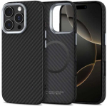 Dėklas Tech-Protect Ion Carbon MagSafe iPhone 16 Pro Case - Juodas/Pilkas