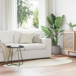 Zoninės kiliminės dangos HUARTE Kreminė 100 x 200 cm