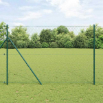 Heksagoninė tvora Žalia 1,6 x 25 m PVC