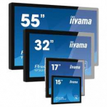 Monitorius iiyama ProLite TF1534MC-B7X, 38.1 cm (15), Projected Capacitive, 10 TP, juodas