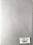 Mfp Paper Dvipusis blizgučių kartonas sidabro spalvos 23x33cm 5 lapai