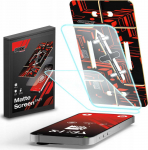 &bdquo;GrizzGlass&ldquo; &bdquo;Folia&ldquo; apsauginis stikliukas &bdquo;MatteScreen Easy&ldquo;, skirtas &bdquo;Apple iPhone 16&ldquo; [2 vnt. pakuotė]