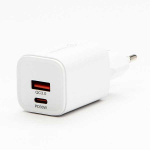 Powerton maitinimo &scaron;altinis / kintamosios srovės adapteris 33 W, 2 prievadai, USB-C, USB-A